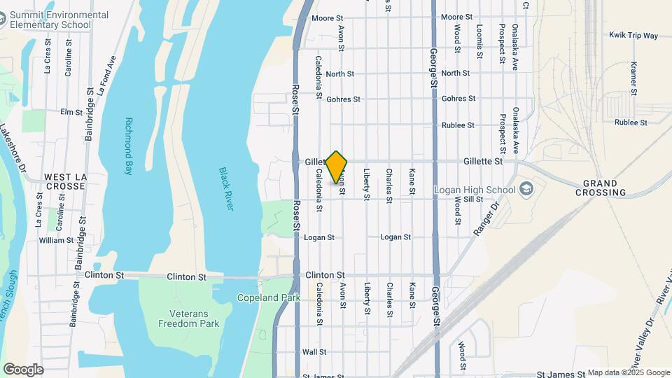 1511 Avon St Map and Location Details
