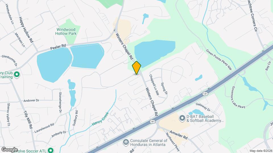 2934 Winterhaven Ct Map and Location Details