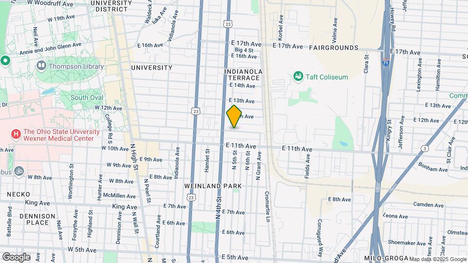 331 Chittenden Ave Map and Location Details