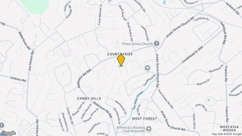 2104 Silverbrook Dr Map and Location Details