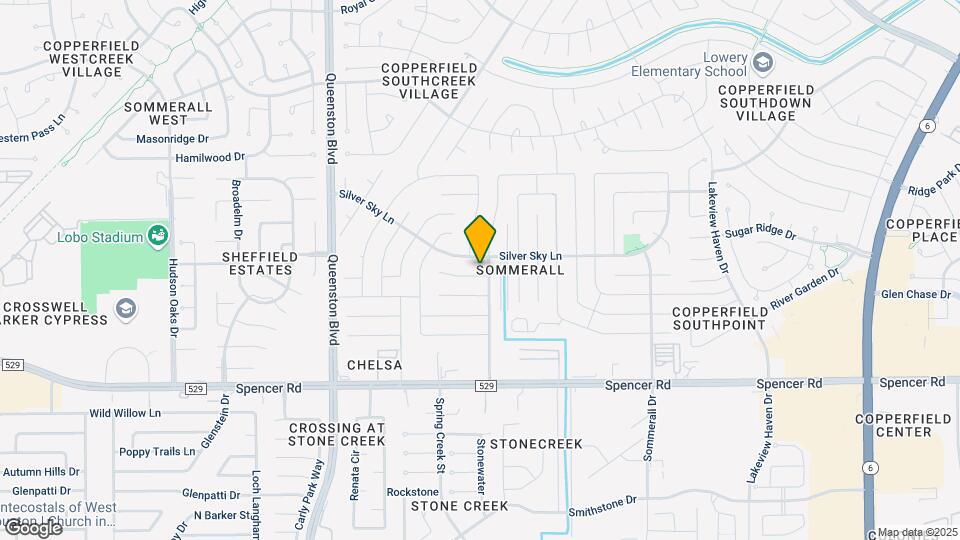 16706 Dew Drop Ln Mapa y Detalles de la Ubicación