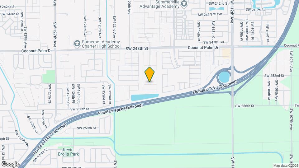 11863 SW 253rd St Map and Location Details