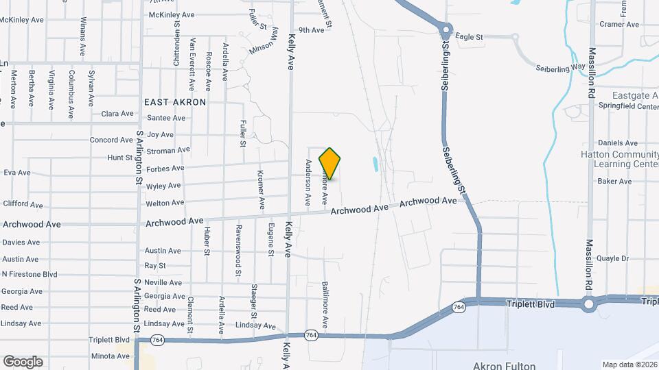 551 Baltimore Ave, Unit 551 Map and Location Details