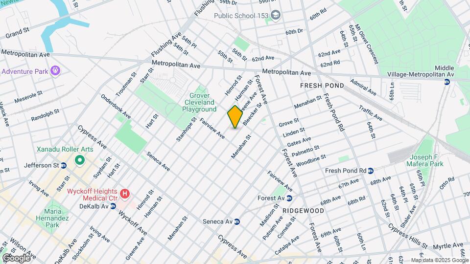 20-23 Bleecker St Map and Location Details