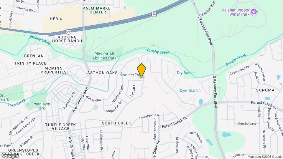 2421 Wisteria Way Map and Location Details