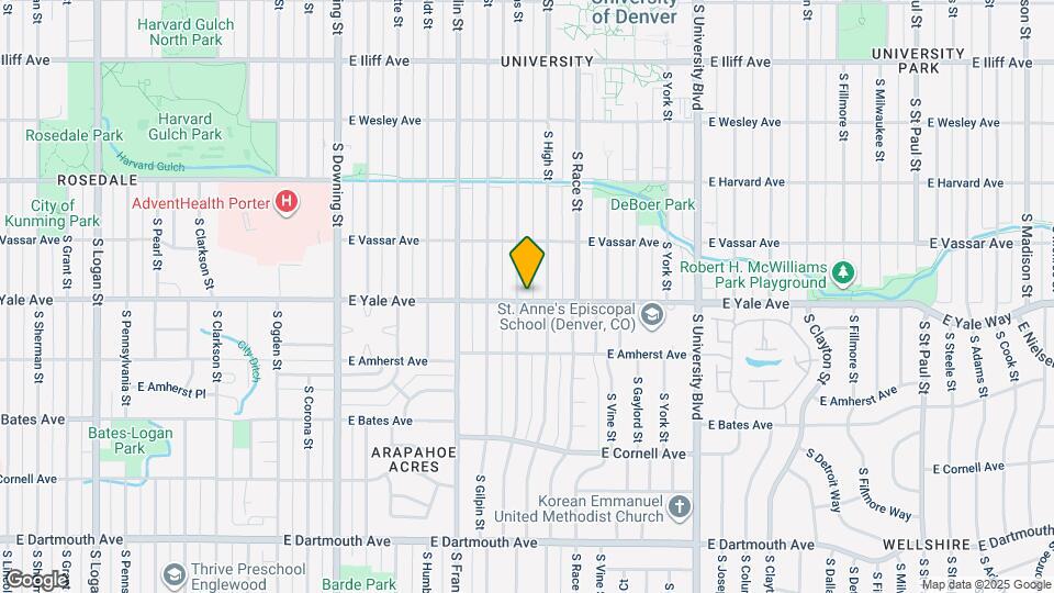 2690 S Williams St Map and Location Details