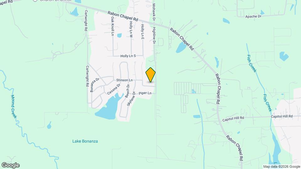 16423 Stinson Ln Mapa y Detalles de la Ubicación
