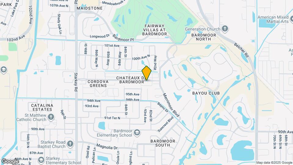 8300 Bardmoor Blvd Map and Location Details