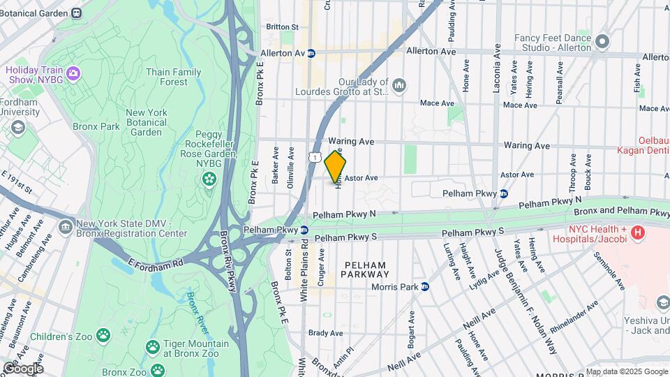 2241 Holland Ave Map and Location Details