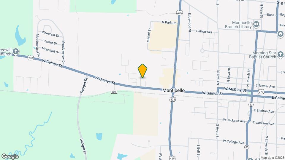 808 US 278 Map and Location Details