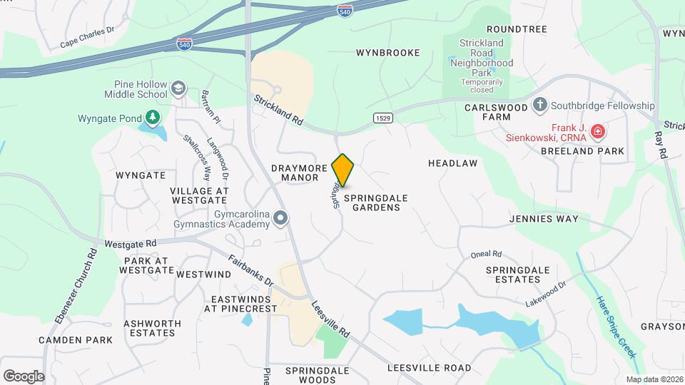 9412 Springdale Dr Map and Location Details