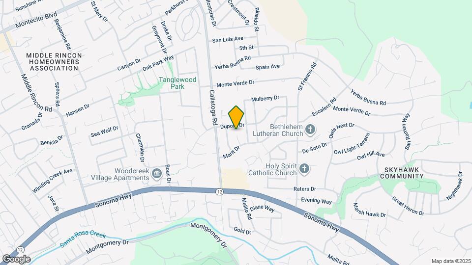 216 Hampton Ct Map and Location Details