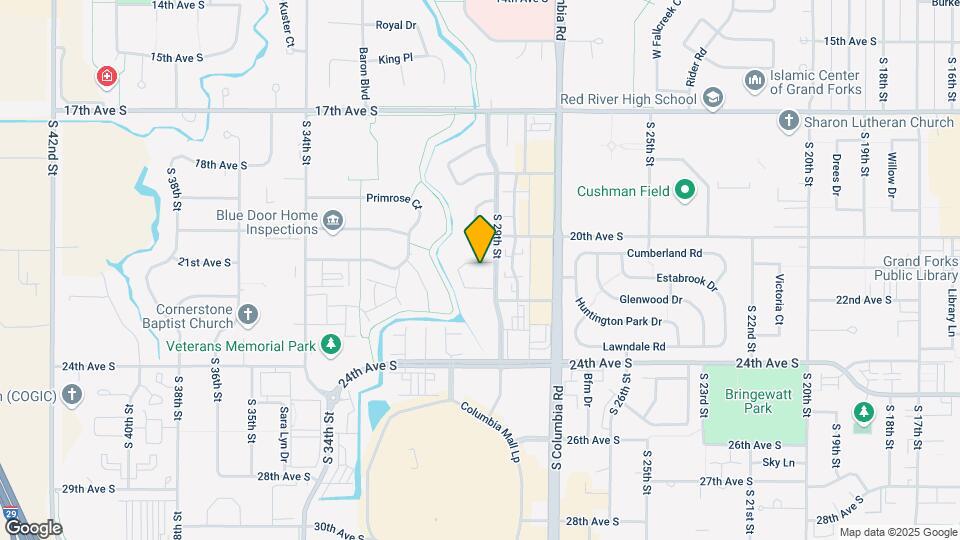 Columbia West Apartment Community Map and Location Details