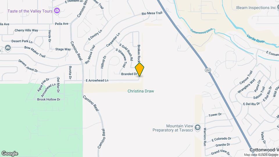 2083 Arrowhead Ln Map and Location Details