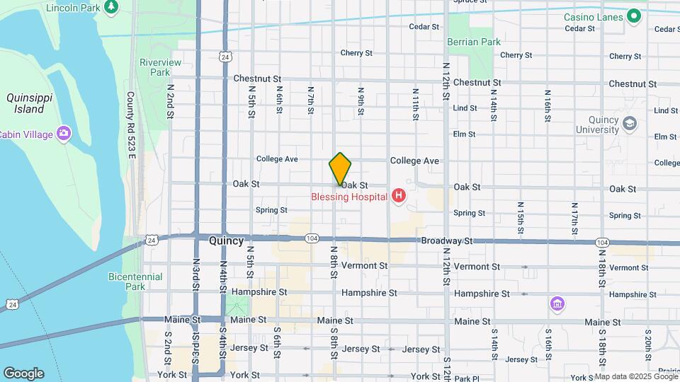 528 N 8th St Mapa y Detalles de la Ubicación