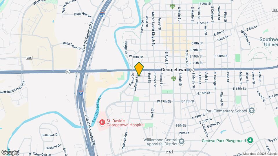 710 W 13th St Map and Location Details