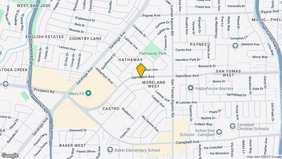 4496 Hamilton Ave Mapa y Detalles de la Ubicación