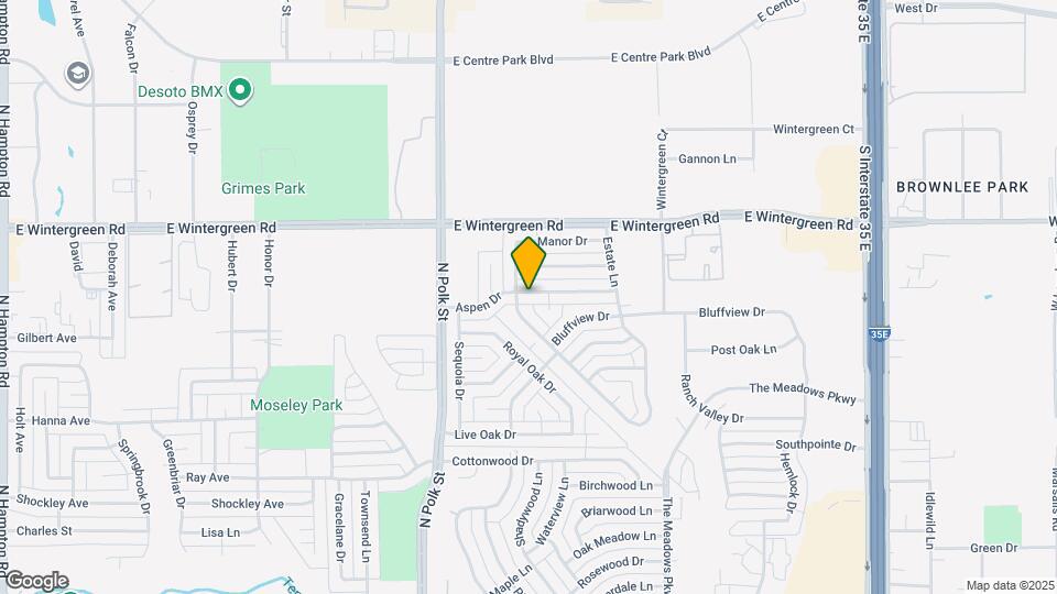 905 Aspen Dr Map and Location Details