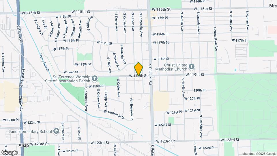 4039 W 119th St Map and Location Details