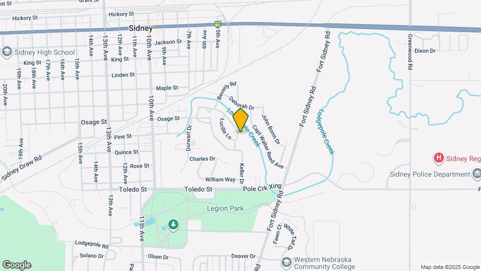 522 Charlotte Dr Map and Location Details