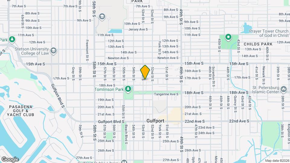 1714 53rd St S Map and Location Details