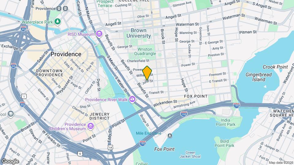 11 1/2 John St, Unit 2nd floor Map and Location Details