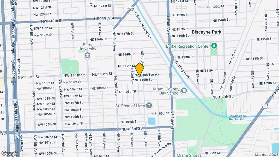 347 NE 110th St Map and Location Details