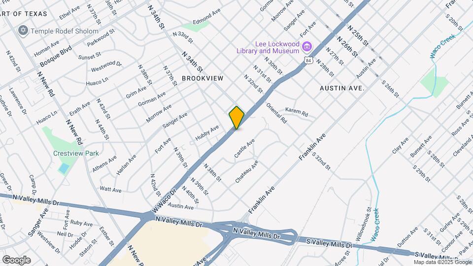 3528 W Waco Dr Map and Location Details