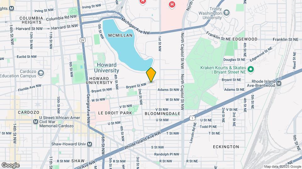 136 Bryant St NW Map and Location Details