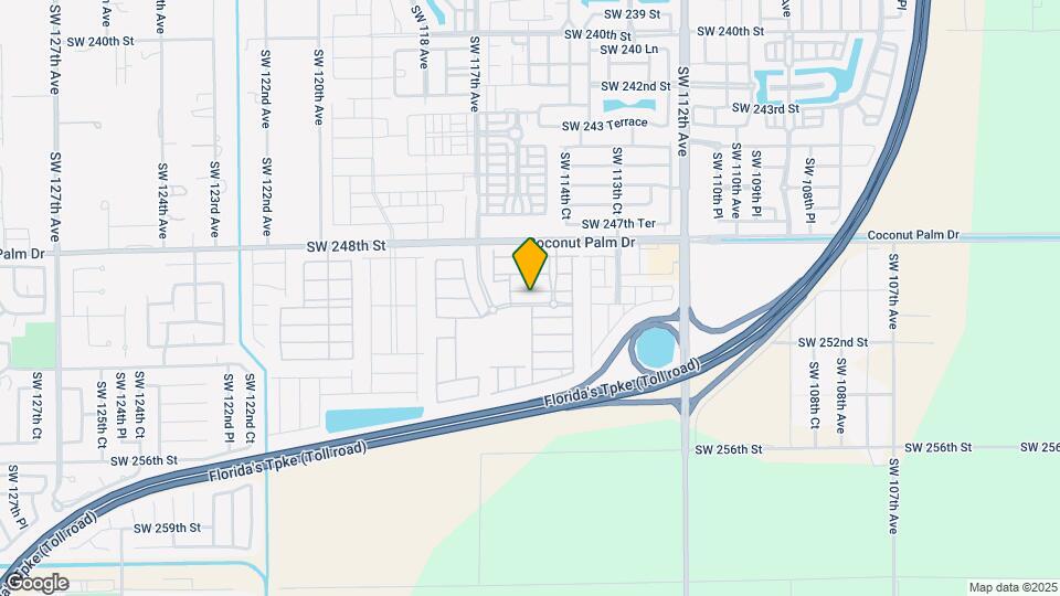 11504 SW 250th St Mapa y Detalles de la Ubicación