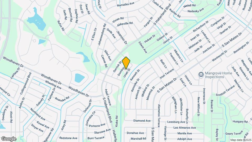 3837 Uriah St Map and Location Details