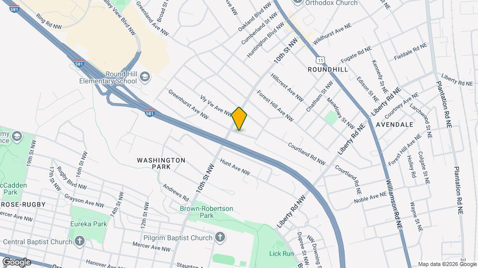 936 Greenhurst Ave NW Map and Location Details