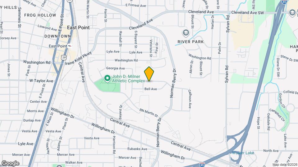 1244 Calhoun Ave Map and Location Details