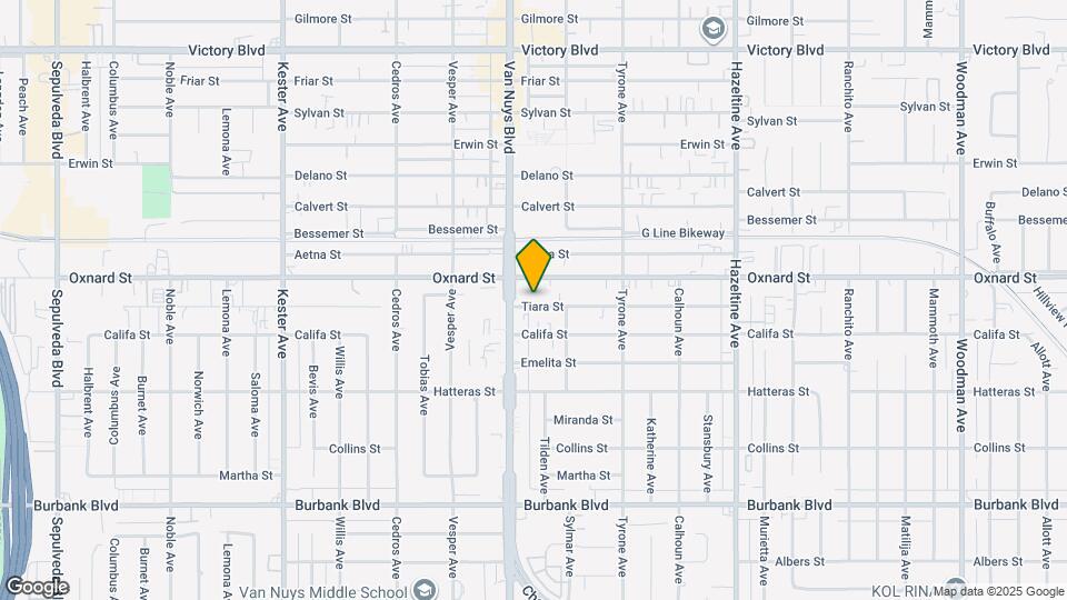 14435 Tiara St Map and Location Details