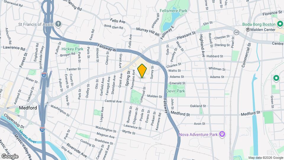 40 Dunbar Ave, Unit 1 Mapa y Detalles de la Ubicación