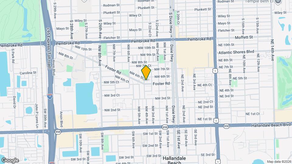 314 NW 5th St Map and Location Details