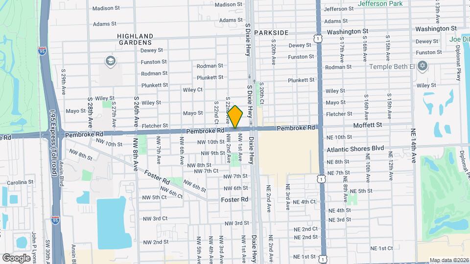 107 W Pembroke Rd Mapa y Detalles de la Ubicación