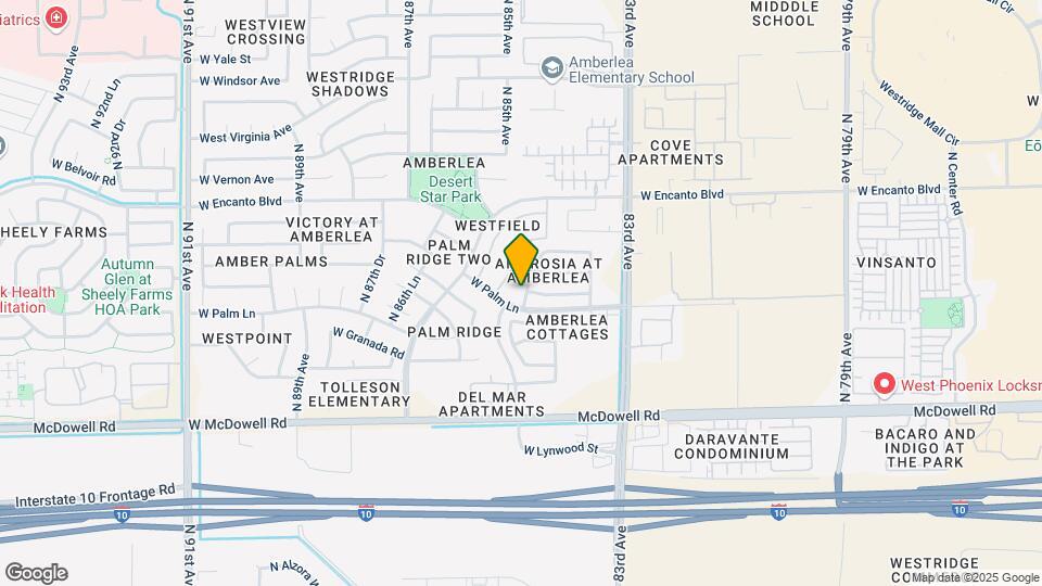 2014 N 84th Ln Map and Location Details