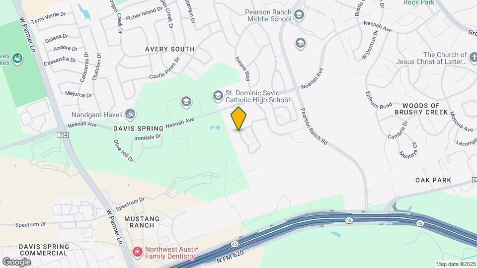 9713 McKnight Lp Map and Location Details