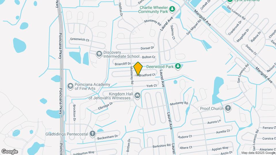 8 Bradford Ct Map and Location Details