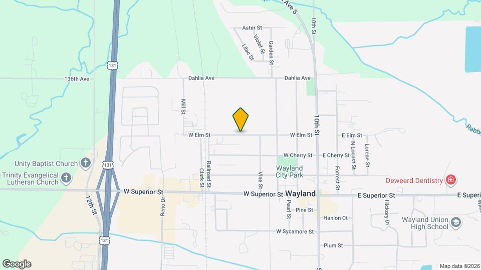 546 W Elm St Map and Location Details