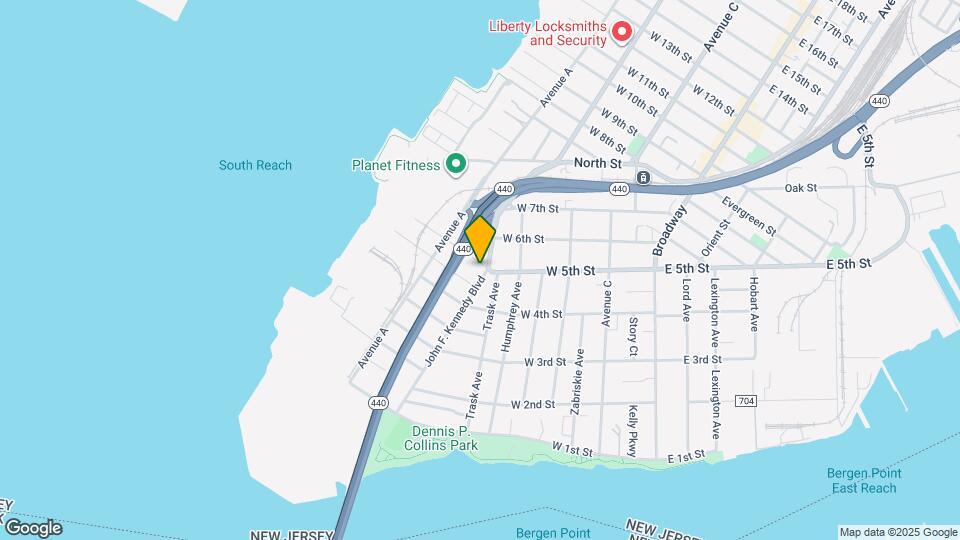 151 John F. Kennedy Blvd Map and Location Details