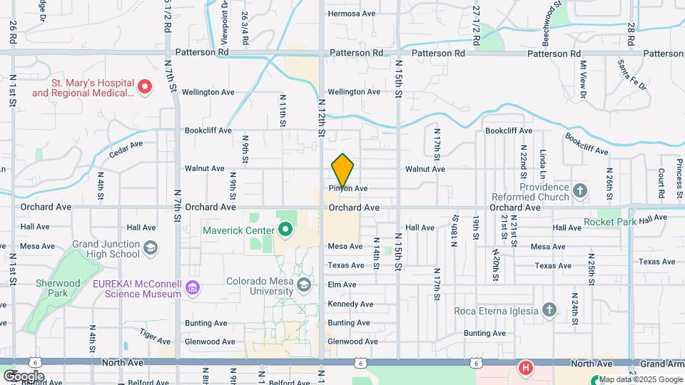 1245 Pinyon Ave-Unit -A Map and Location Details