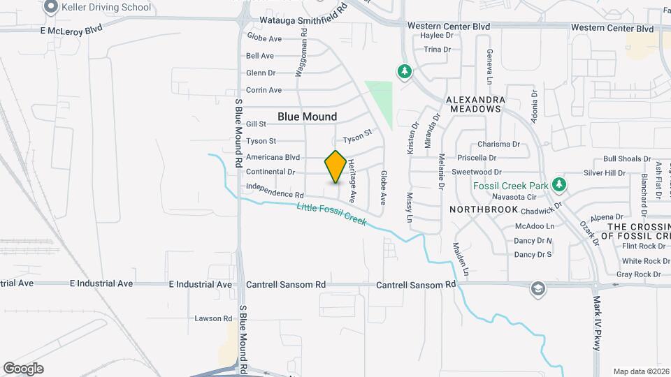 812 Ironsides Ln Map and Location Details