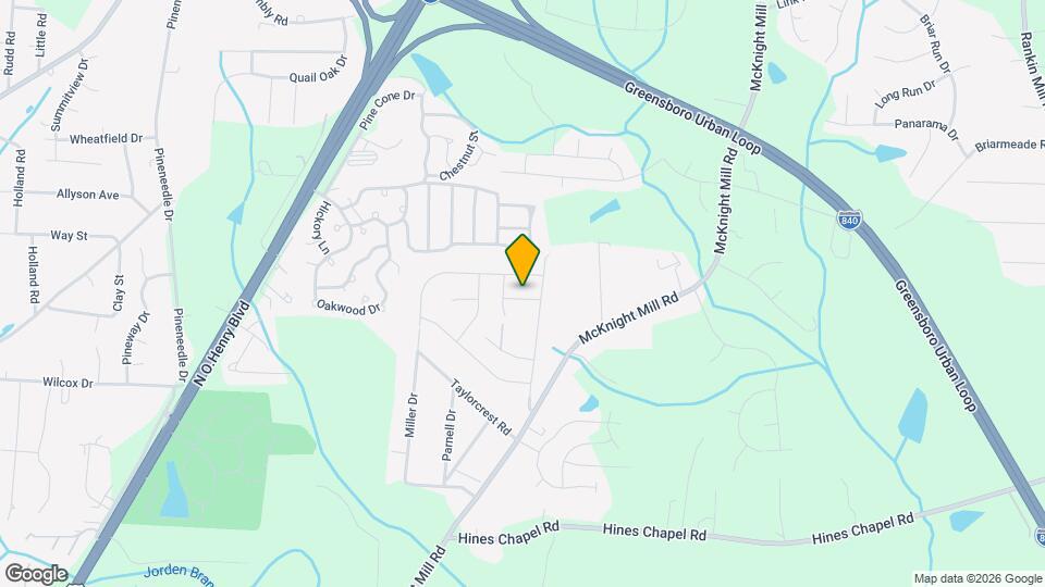 207 Pleasant Willow Pl Map and Location Details