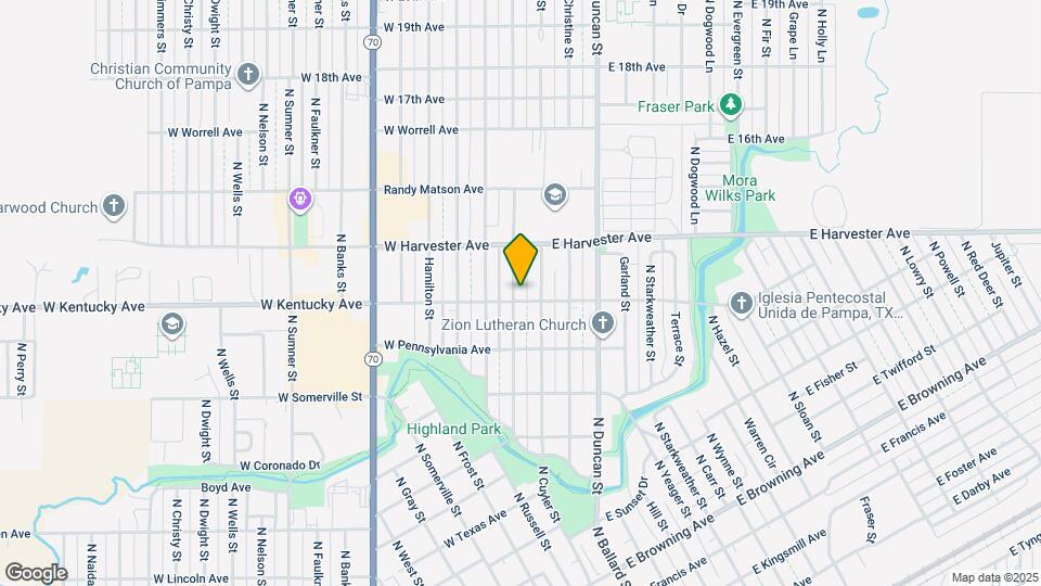 1308 N Charles St Map and Location Details