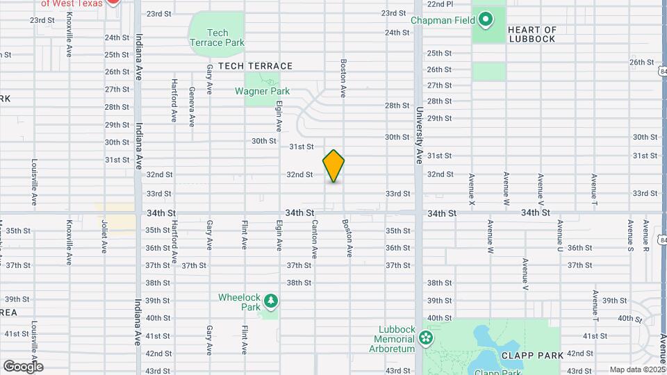 2706 33rd St Map and Location Details
