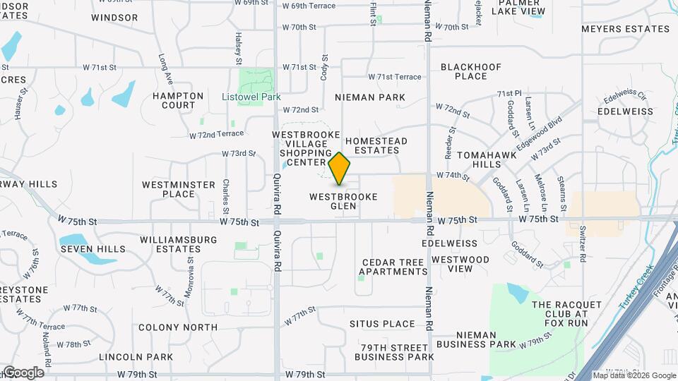 Westbrooke Glen Map and Location Details