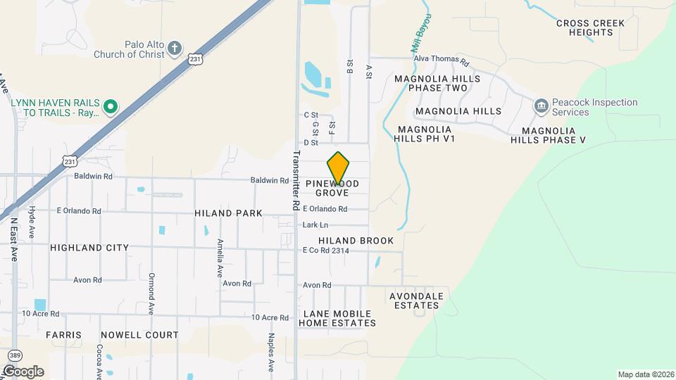 3611 Eagle Ln Map and Location Details