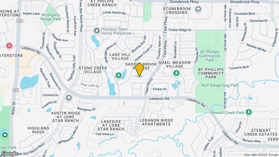 2111 Quail Meadow Ln Map and Location Details